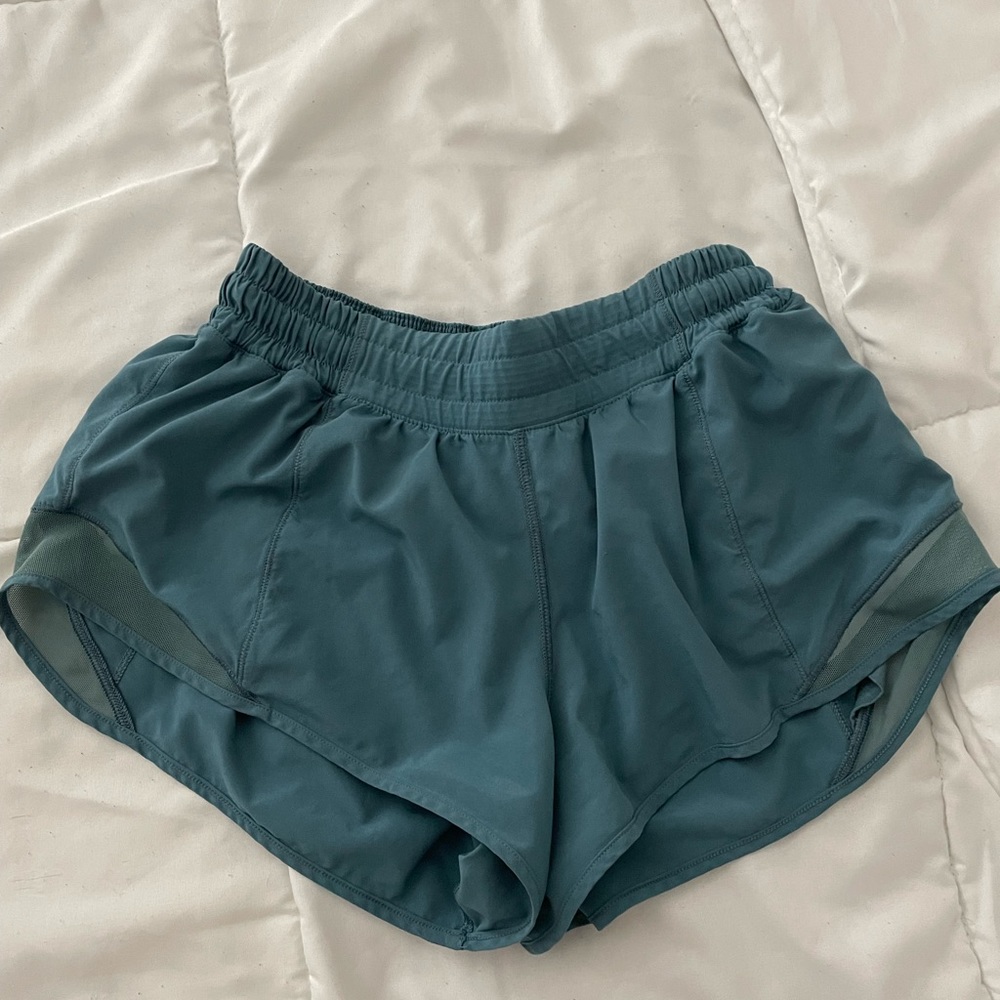 Lululemon Blue Hotty Hot Shorts 2.5